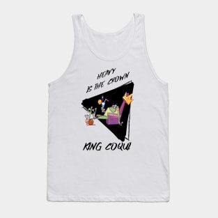 Puerto Rico King Coqui Frog Tank Top